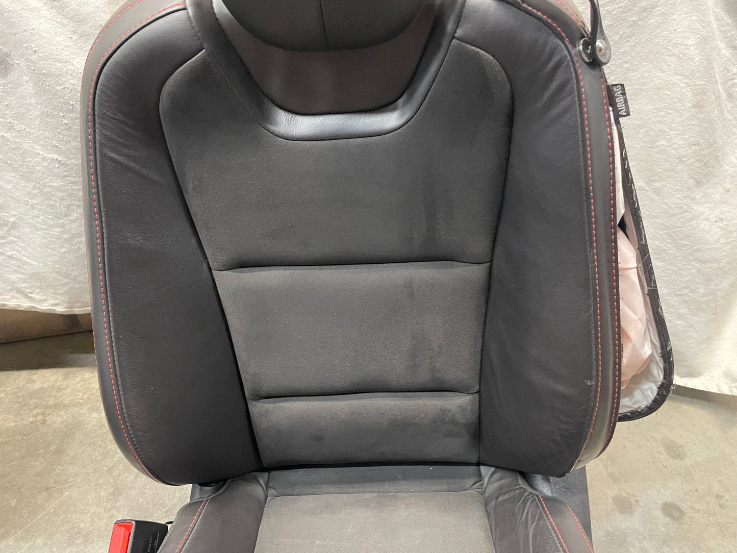 2013 Chevy Camaro ZL1 Seats Fronts and Rears Black Leather and Suede OEM - Day's Parts Yard