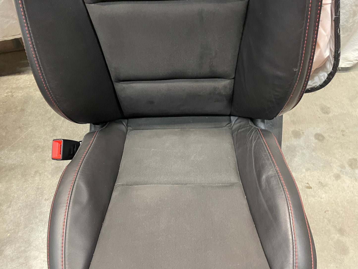 2013 Chevy Camaro ZL1 Seats Fronts and Rears Black Leather and Suede OEM - Day's Parts Yard