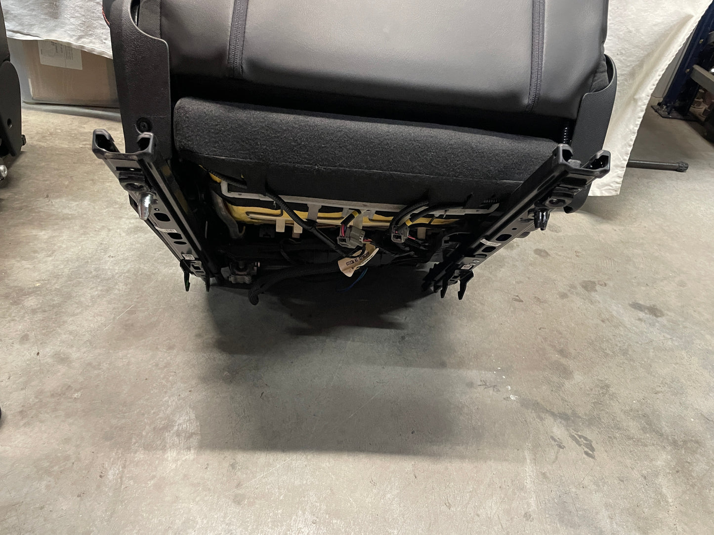 2013 Chevy Camaro ZL1 Seats Fronts and Rears Black Leather and Suede OEM - Day's Parts Yard
