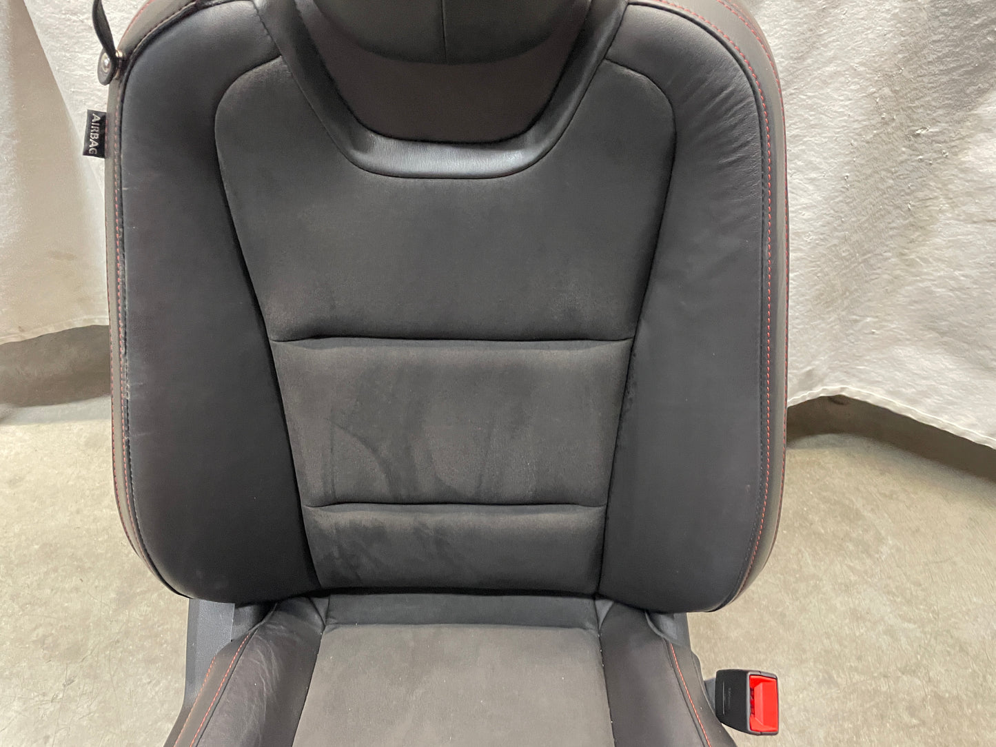 2013 Chevy Camaro ZL1 Seats Fronts and Rears Black Leather and Suede OEM - Day's Parts Yard
