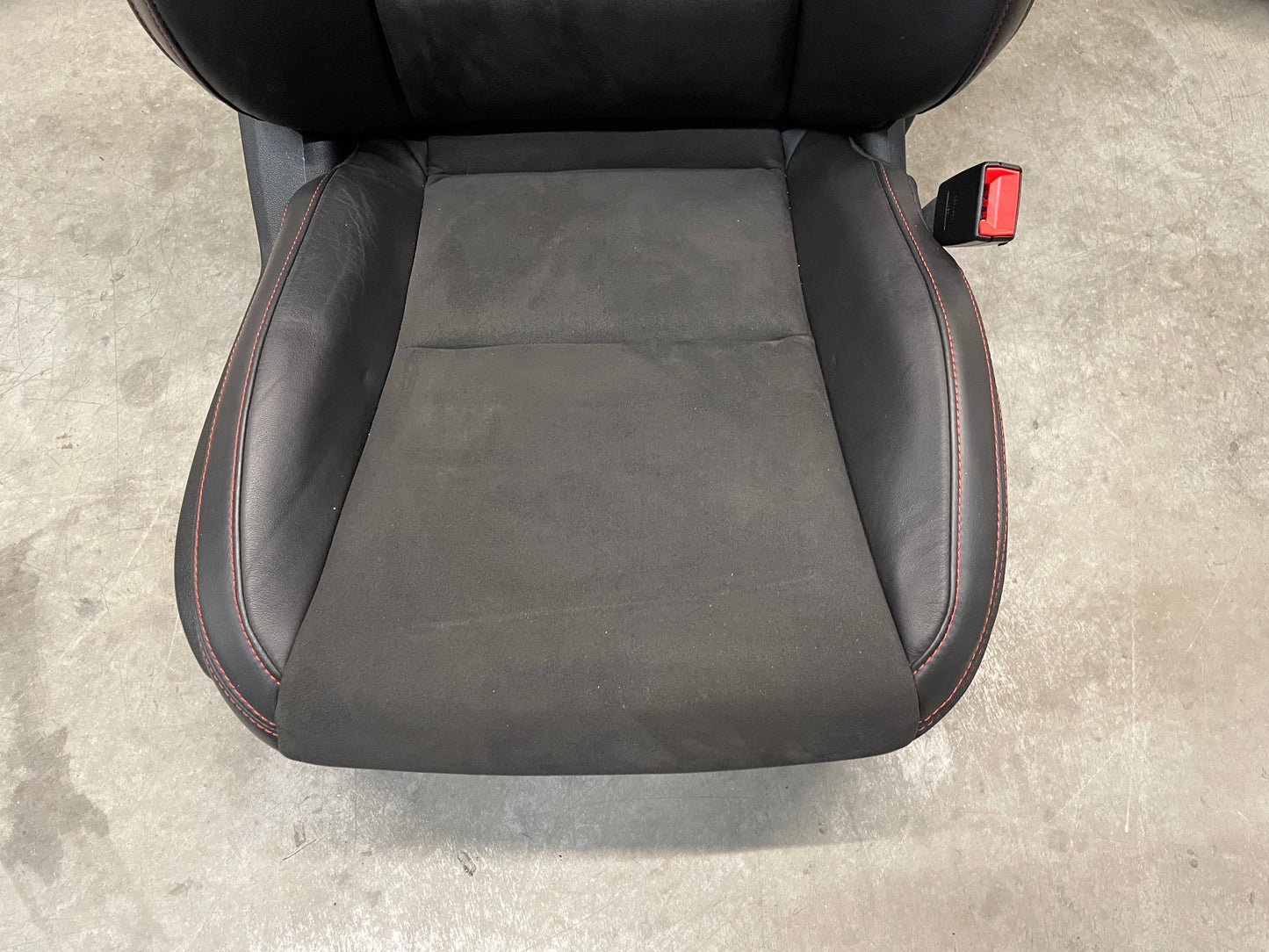 2013 Chevy Camaro ZL1 Seats Fronts and Rears Black Leather and Suede OEM - Day's Parts Yard