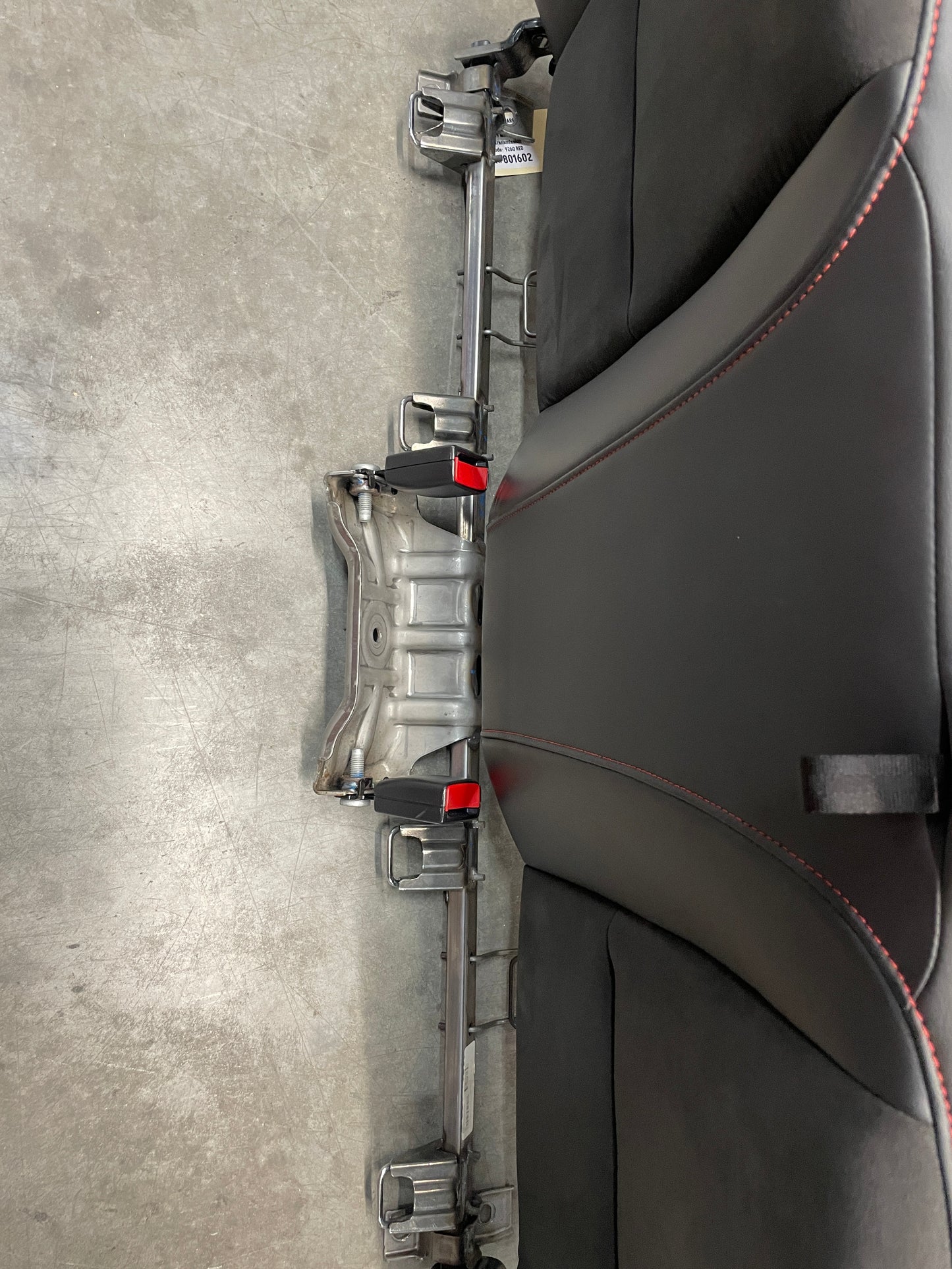 2013 Chevy Camaro ZL1 Seats Fronts and Rears Black Leather and Suede OEM - Day's Parts Yard
