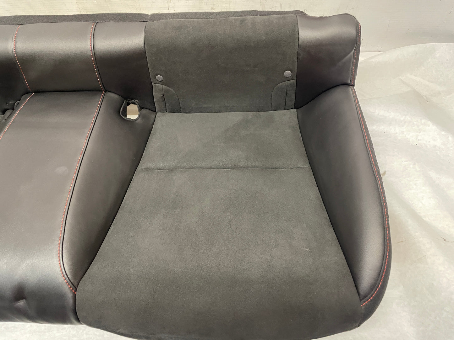 2013 Chevy Camaro ZL1 Seats Fronts and Rears Black Leather and Suede OEM - Day's Parts Yard