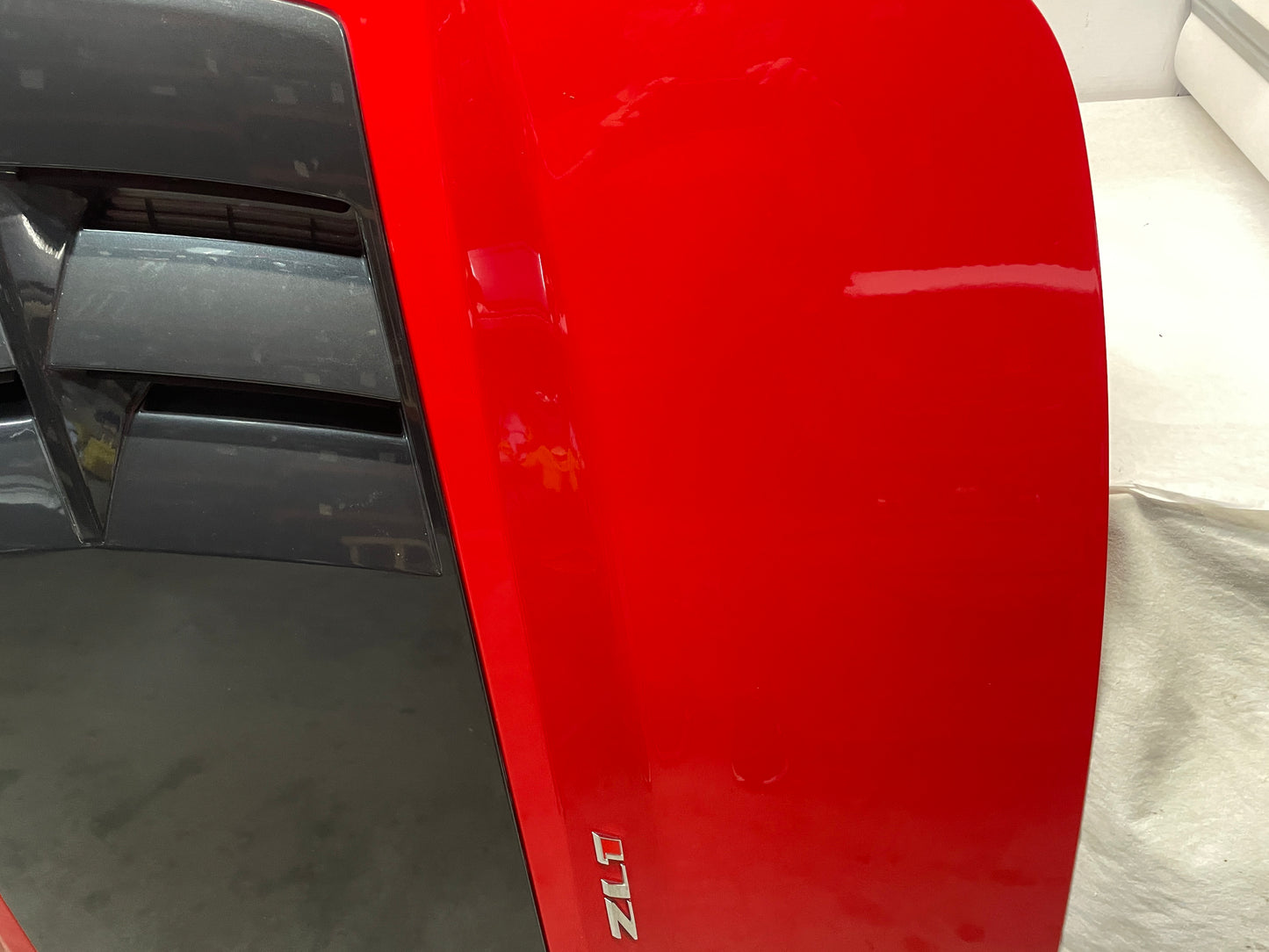 2013 Chevy Camaro ZL1 Aluminum Hood w/ Scoop Insert OEM - Day's Parts Yard