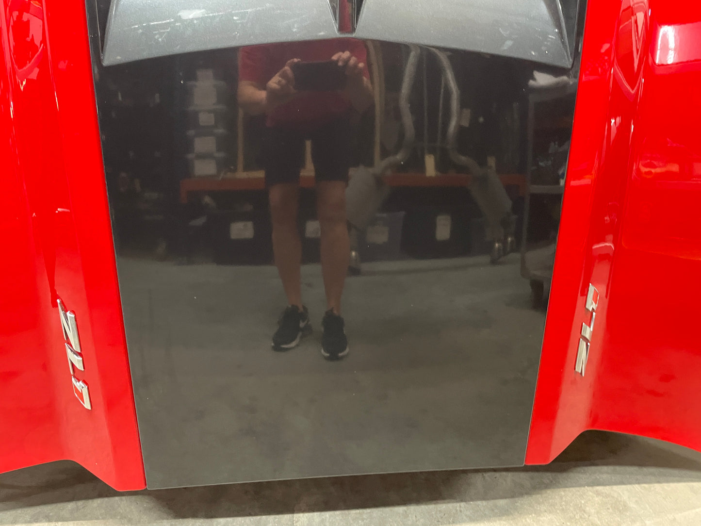2013 Chevy Camaro ZL1 Aluminum Hood w/ Scoop Insert OEM - Day's Parts Yard