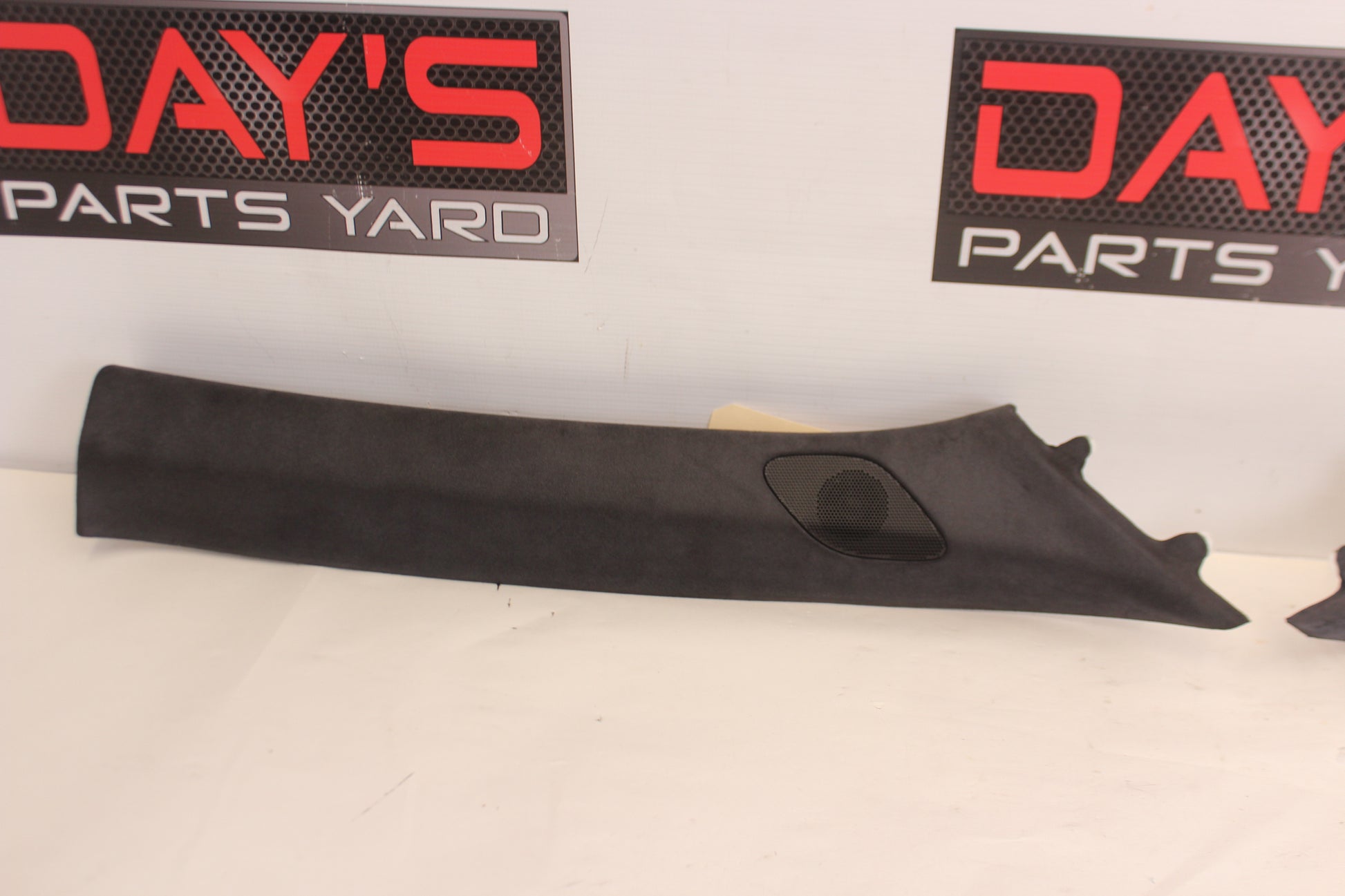 2018 Cadillac CTS-V RH & LH A Pillar Trim Black Suede OEM - Day's Parts Yard
