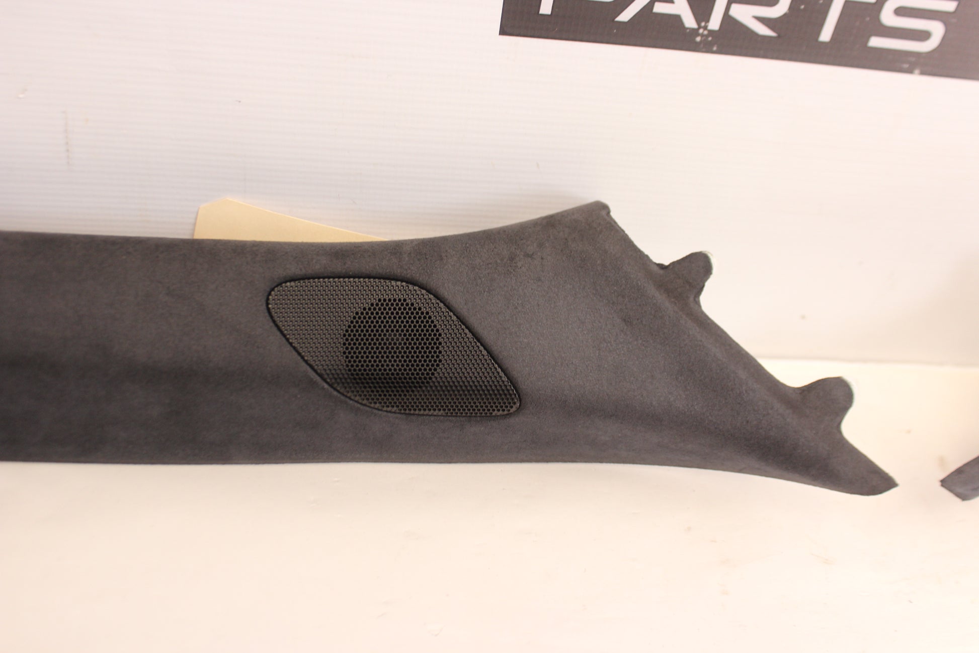 2018 Cadillac CTS-V RH & LH A Pillar Trim Black Suede OEM - Day's Parts Yard