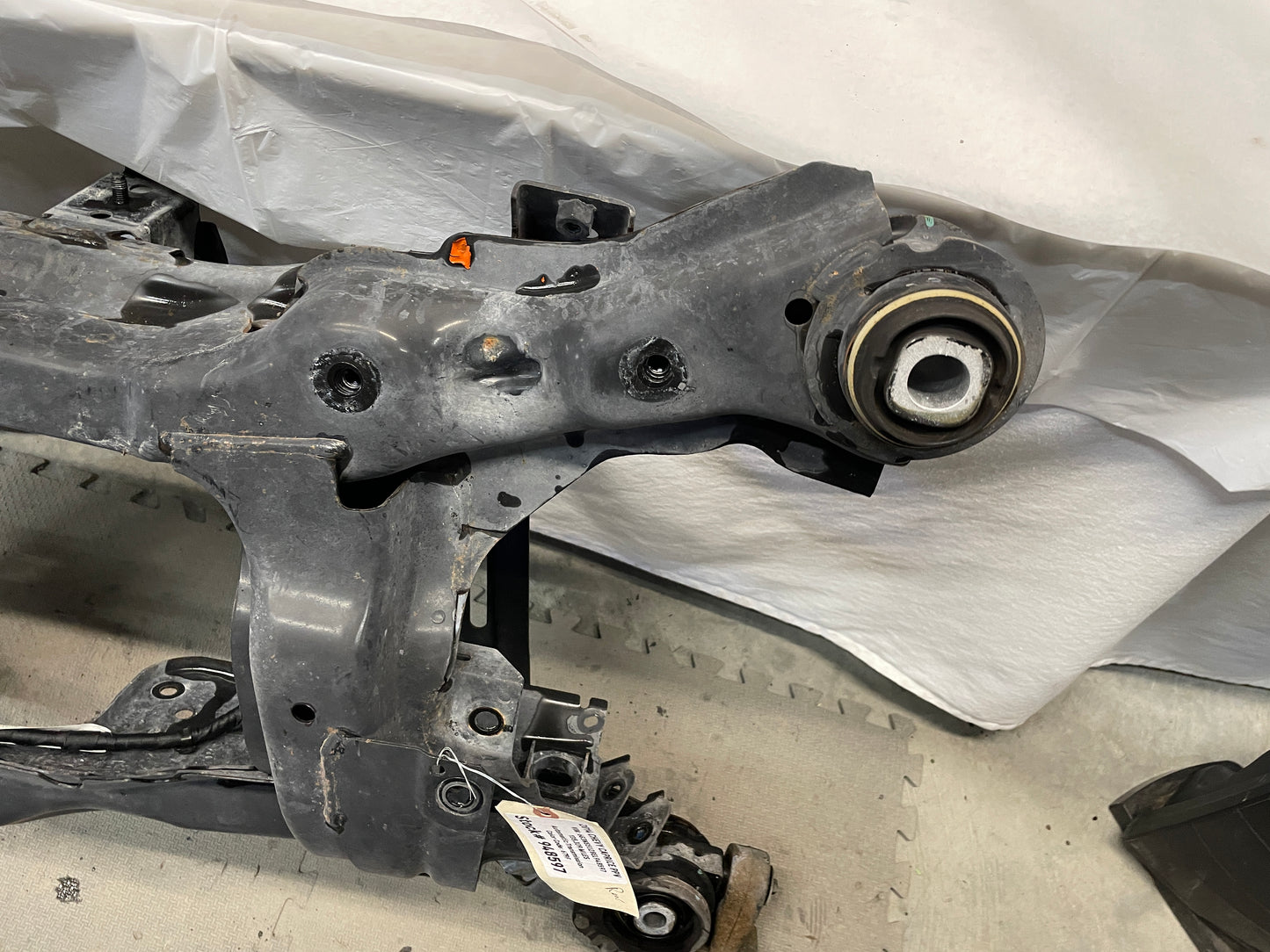 2014 Chevy Caprice PPV Rear Suspension Differential Cradle Subframe K Member OEM - Day's Parts Yard