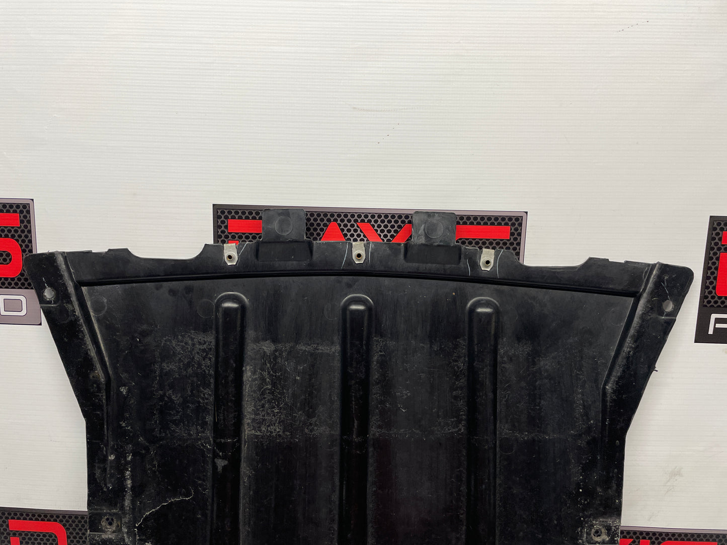 2013 Chevy Camaro ZL1 Lower Front Air Dam Undertray Baffle Panel OEM DAMAGED - Day's Parts Yard