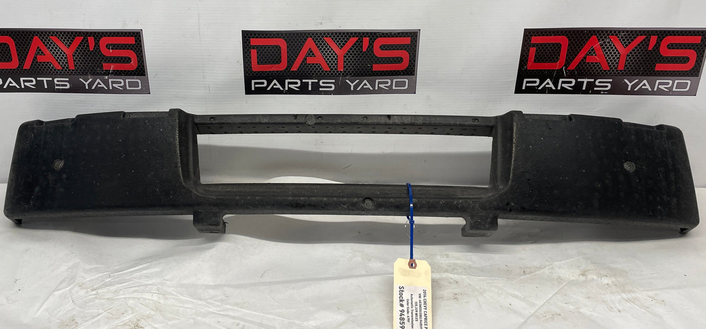 2014 Chevy Caprice PPV Rear Bumper Impact Foam Absorber OEM - Day's Parts Yard