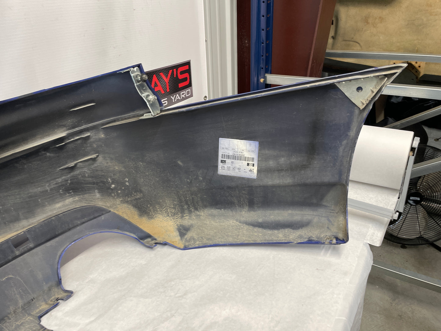 2005 Pontiac GTO Rear Bumper Cover Blue OEM