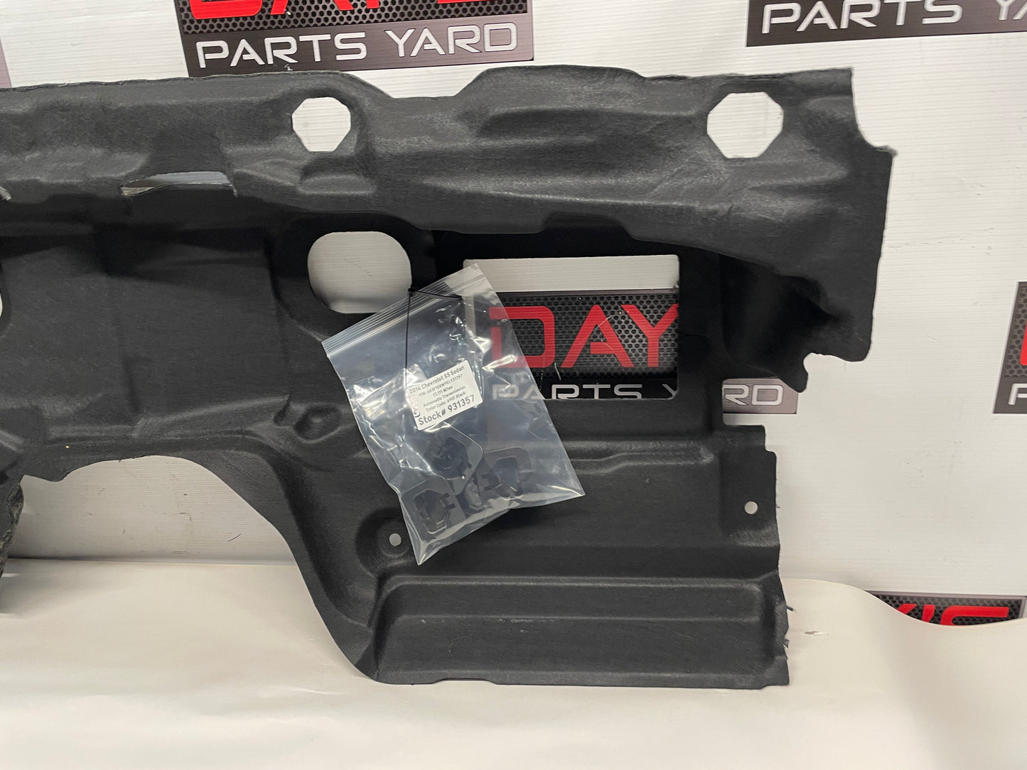 2014 Chevy SS Sedan Interior Firewall Dash Panel Inner Insulator Shield OEM - Day's Parts Yard