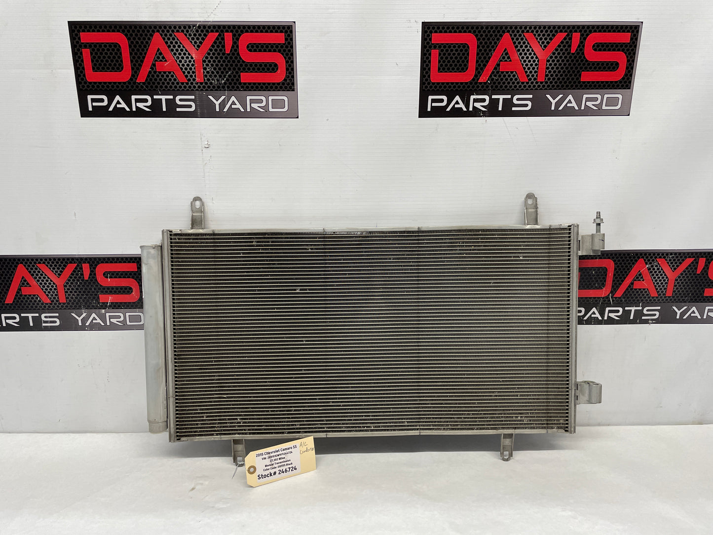 2015 Chevy Camaro SS AC A/C Air Conditioner Condenser OEM