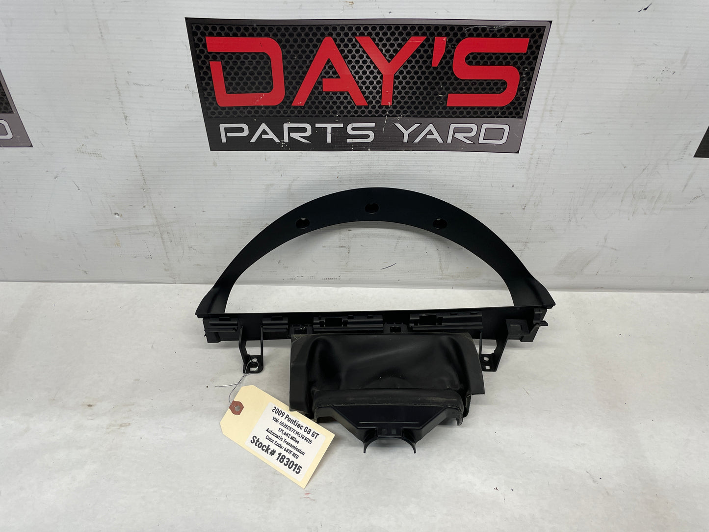 2009 Pontiac G8 GT Speedometer Gauge Cluster Bezel Trim OEM - Day's Parts Yard
