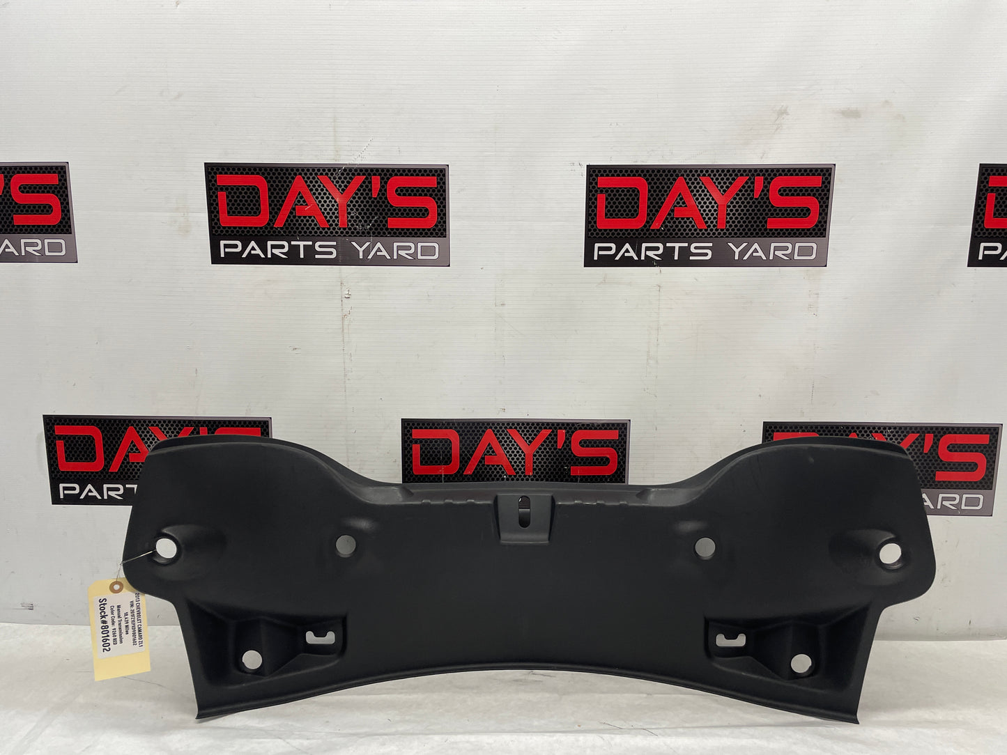 2013 Chevy Camaro ZL1 Rear Trunk Tailgate Panel Trim OEM - Day's Parts Yard
