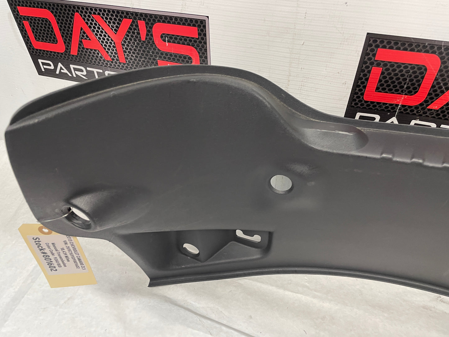 2013 Chevy Camaro ZL1 Rear Trunk Tailgate Panel Trim OEM - Day's Parts Yard