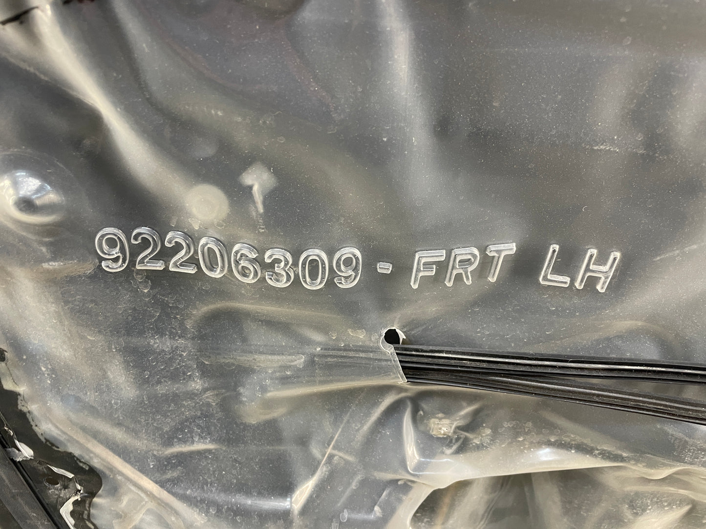 2009 Pontiac G8 GT LH Driver Front Exterior Door Black OEM