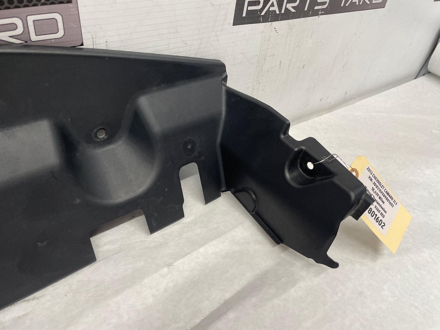 2013 Chevy Camaro ZL1 Radiator Air Inlet Duct OEM - Day's Parts Yard