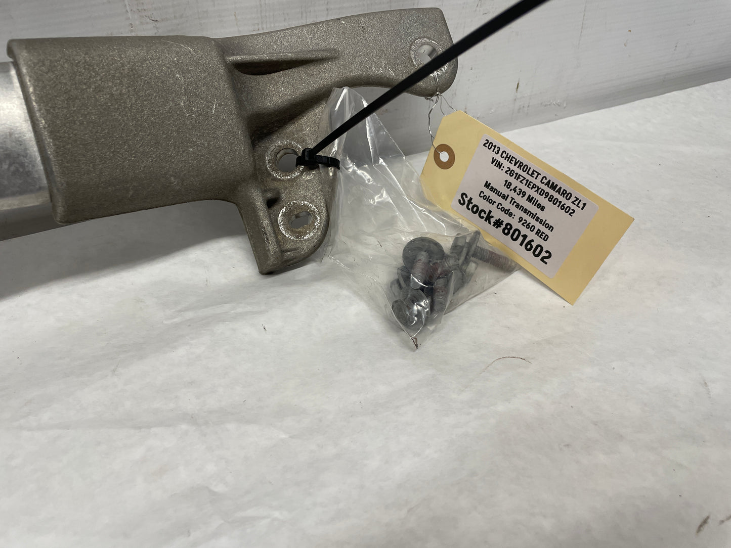 2013 Chevy Camaro ZL1 Front Strut Tower Bracket Brace Bar OEM - Day's Parts Yard