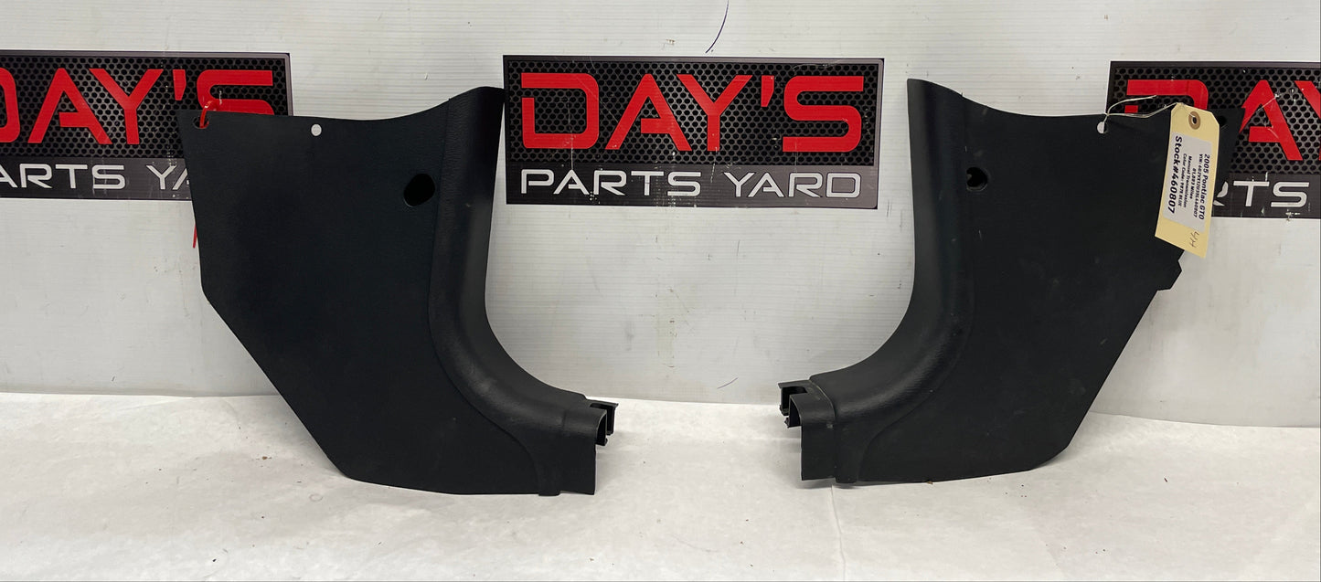 2005 Pontiac GTO RH & LH Interior Kick Panel Trim Molding OEM - Day's Parts Yard