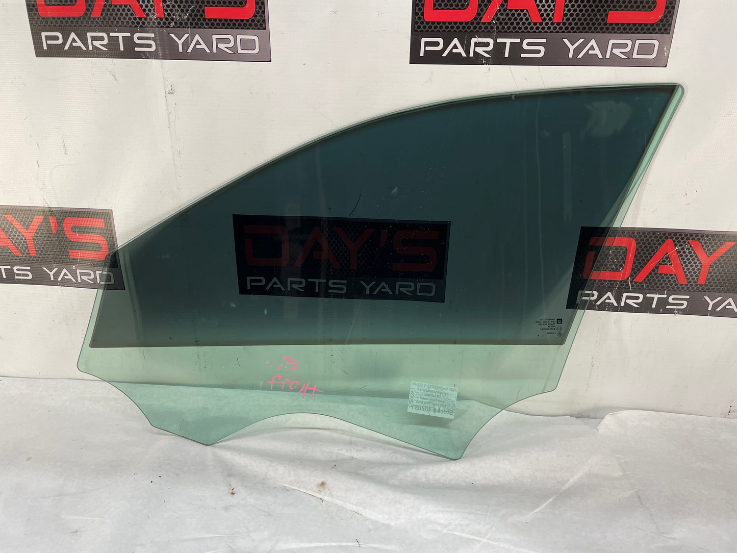 2010 Cadillac CTS-V Sedan RH Passenger Front Door Window Glass OEM