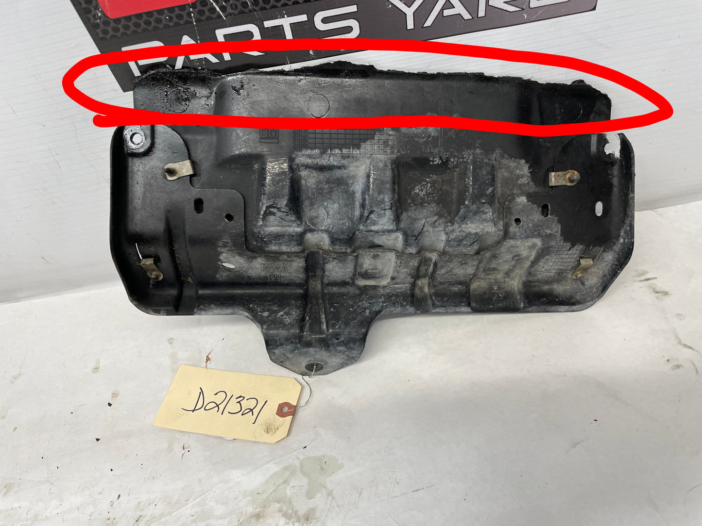 2014 Chevy Caprice PPV P/S Wire Harness Shield OEM - Day's Parts Yard