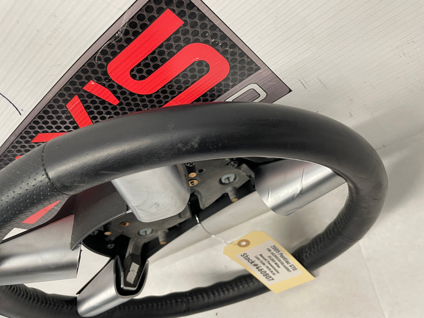 2005 Pontiac GTO Steering Wheel Blue Stitching OEM - Day's Parts Yard