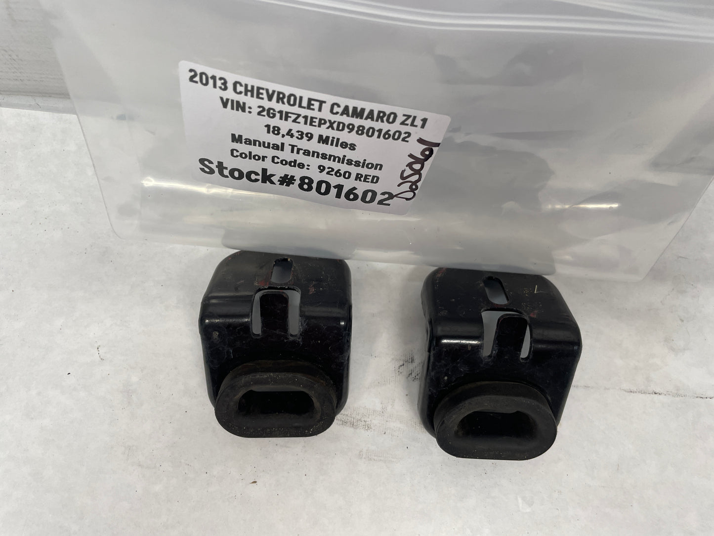 2013 Chevy Camaro ZL1 Upper Radiator Mounts OEM - Day's Parts Yard