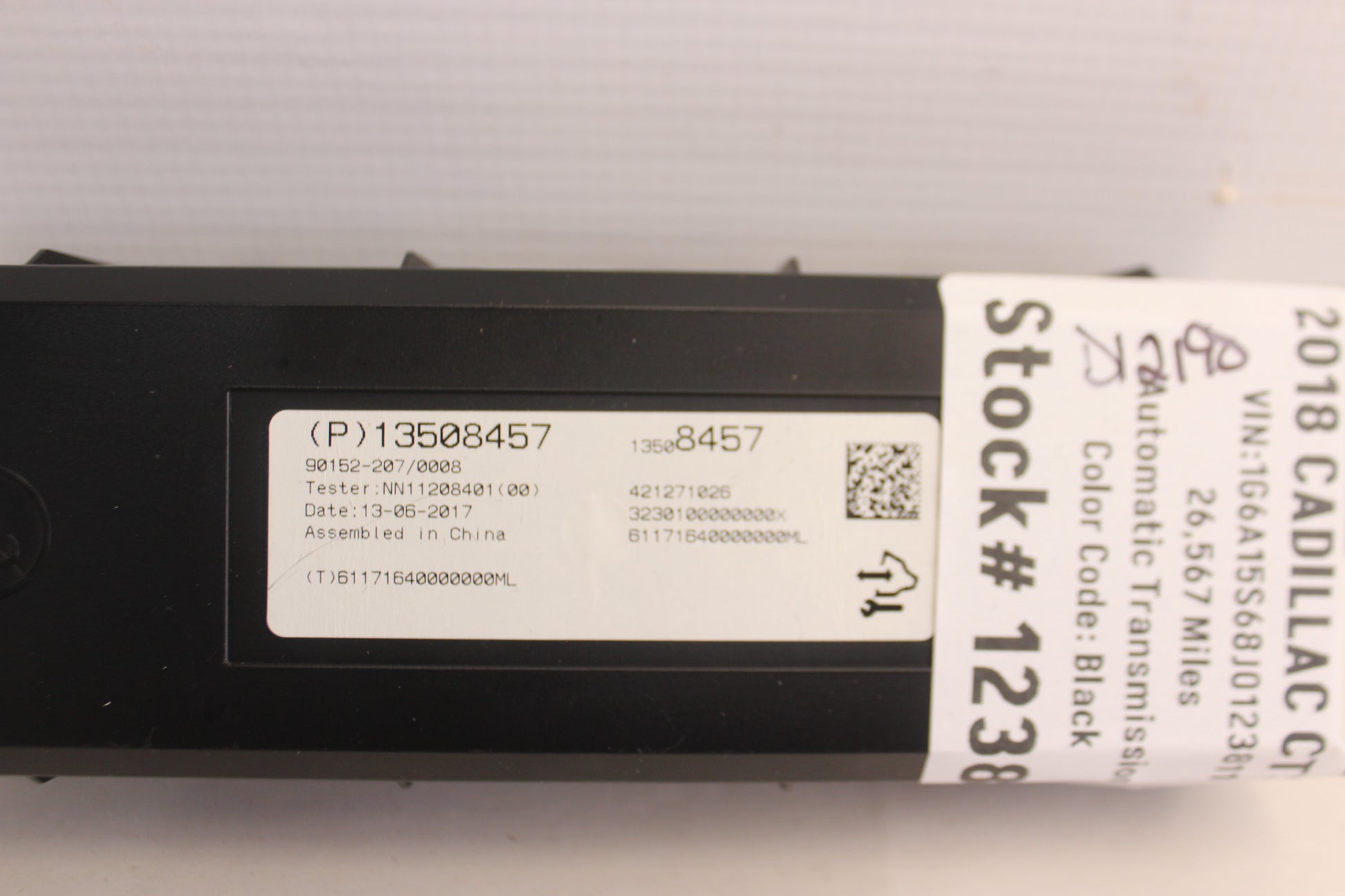 2018 Cadillac CTS-V HVAC Heat AC Temperature Control Module OEM - Day's Parts Yard