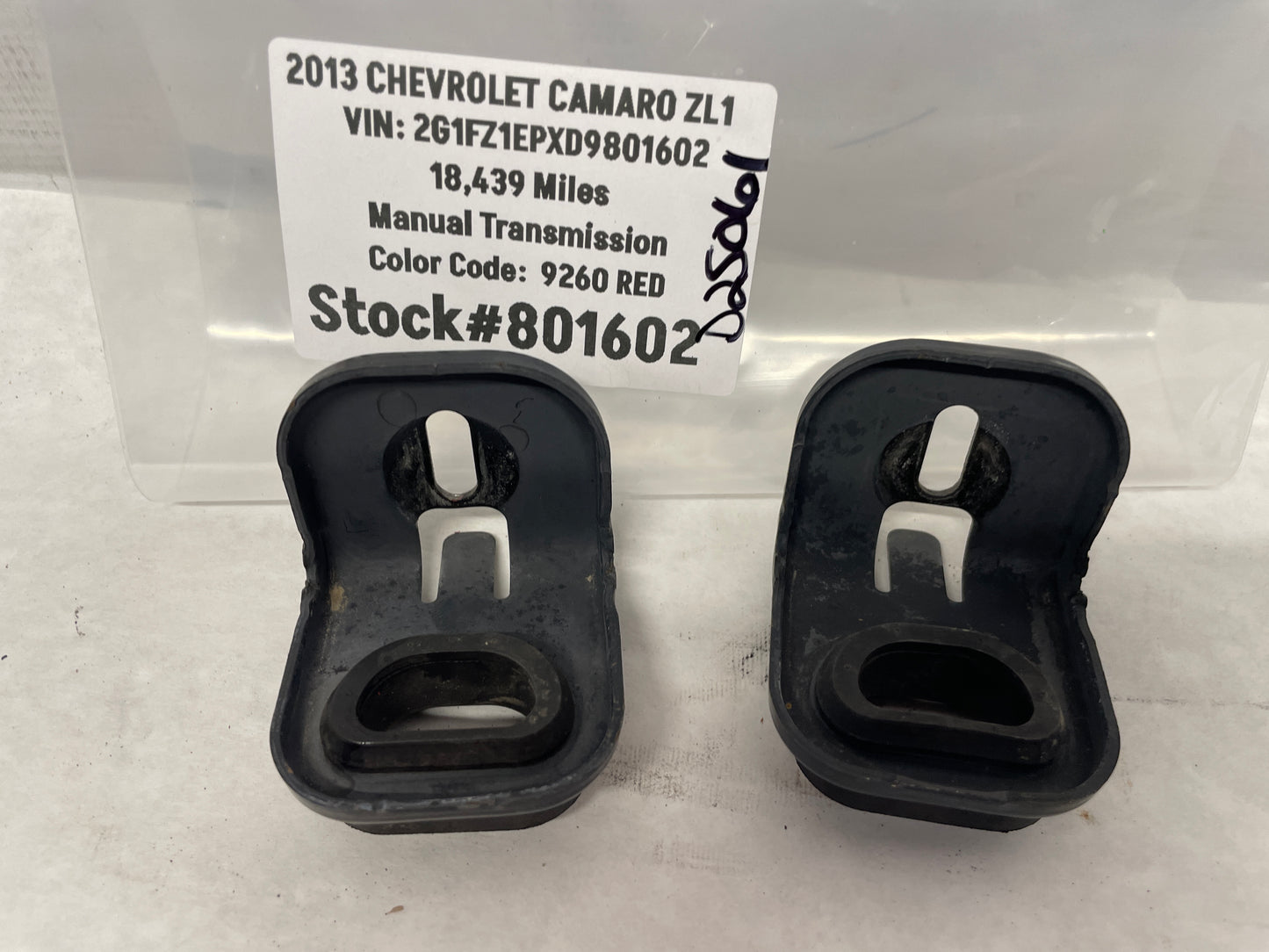 2013 Chevy Camaro ZL1 Upper Radiator Mounts OEM - Day's Parts Yard