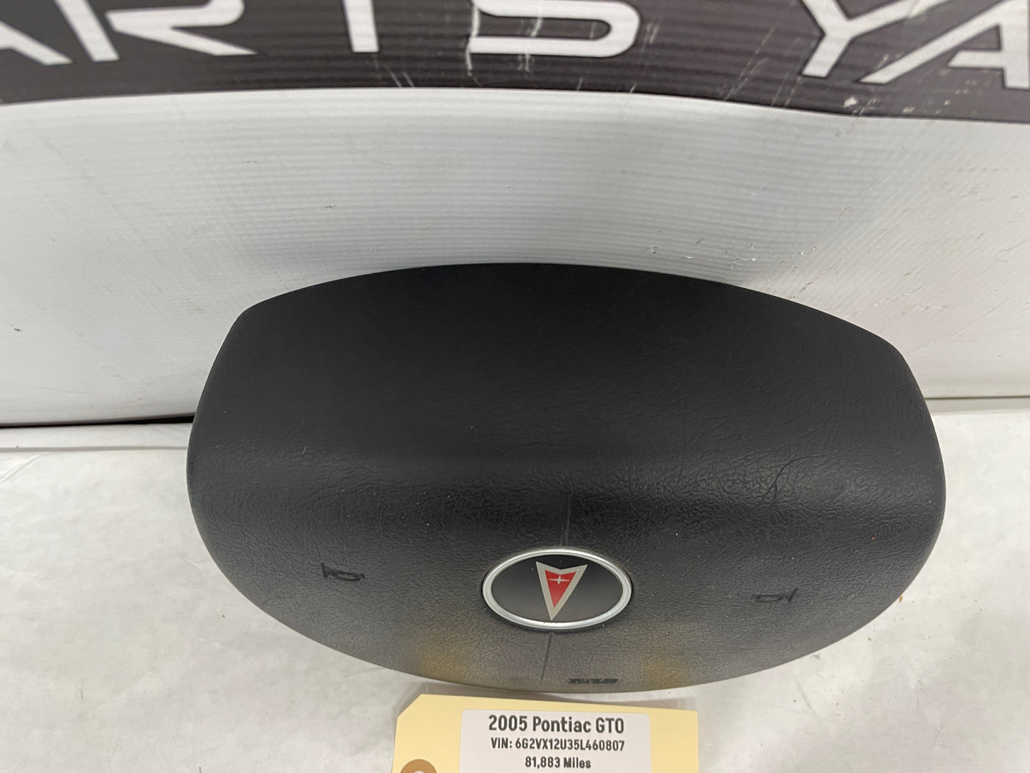 2005 Pontiac GTO Steering Wheel Airbag Air Bag OEM - Day's Parts Yard