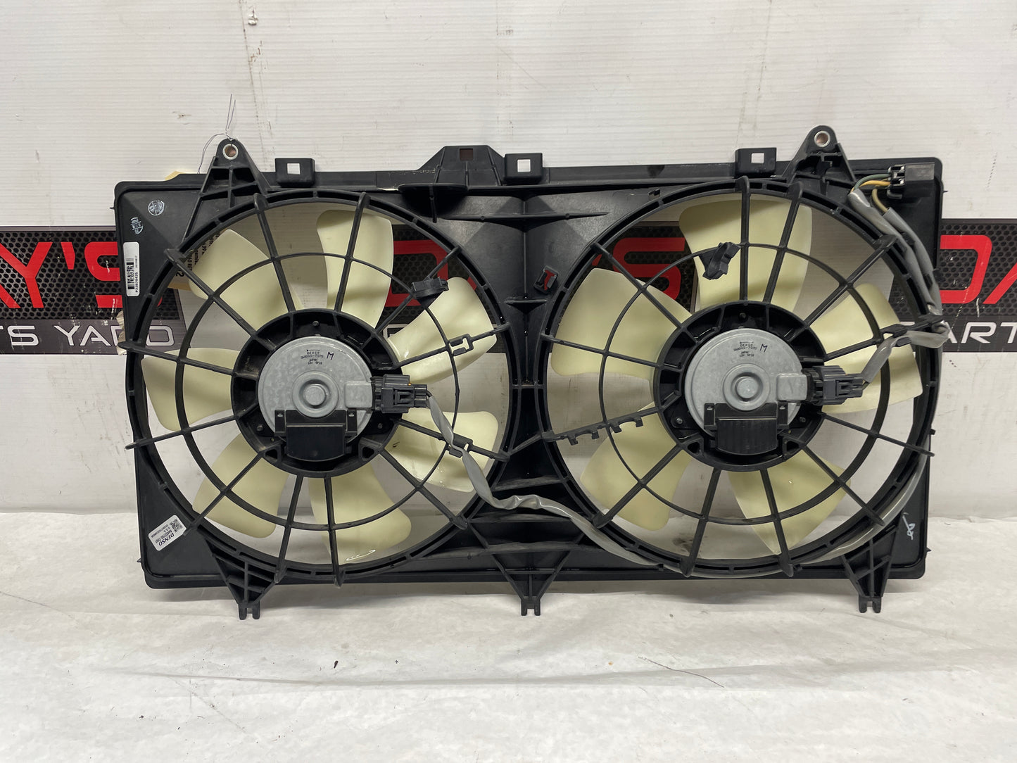 2013 Chevy Camaro ZL1 Radiator Duel Dual Electric Coolant Cooling Fan OEM - Day's Parts Yard