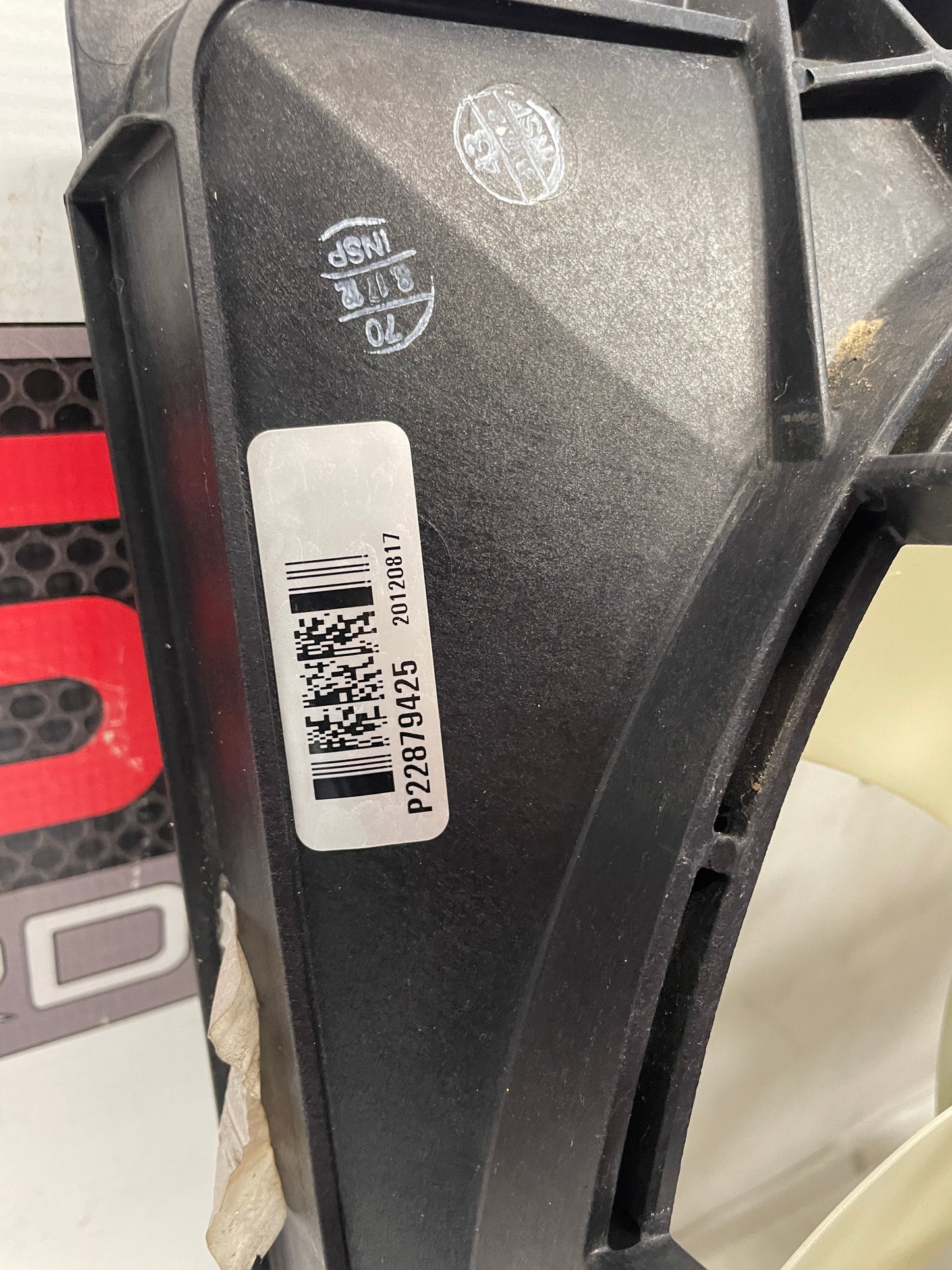 2013 Chevy Camaro ZL1 Radiator Duel Dual Electric Coolant Cooling Fan OEM - Day's Parts Yard