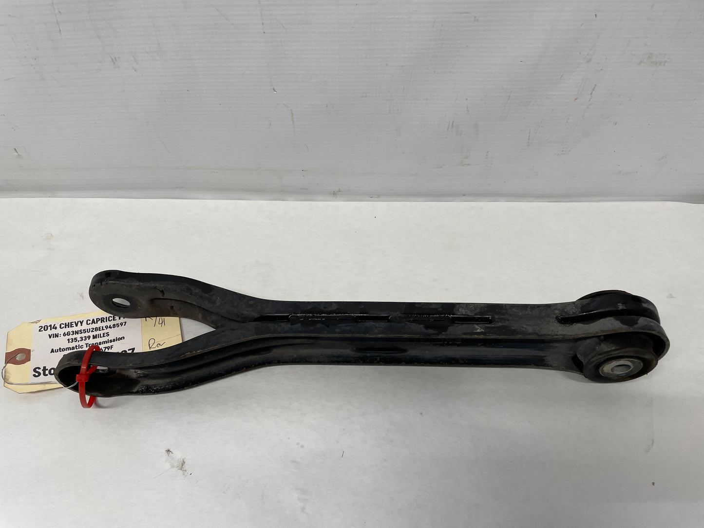 2014 Chevy Caprice PPV RH Passenger Rear Suspension Trailing Control Arm OEM - Day's Parts Yard