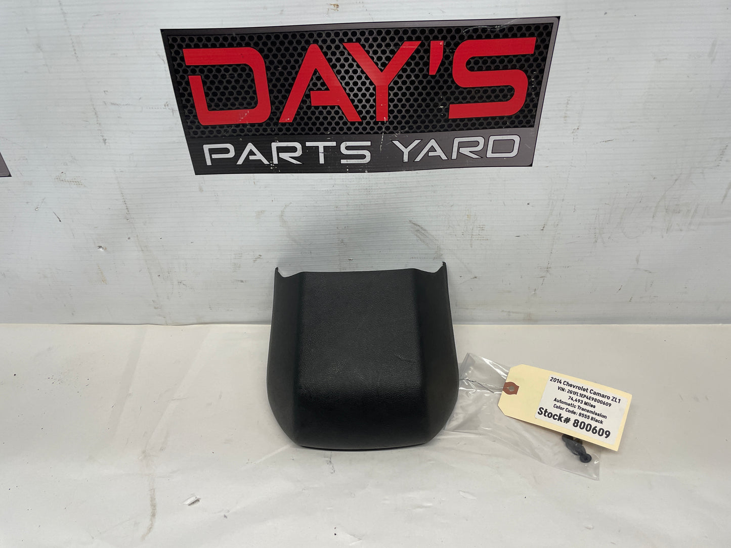 2014 Chevy Camaro ZL1 Center Console Rear Trim Panel OEM - Day's Parts Yard