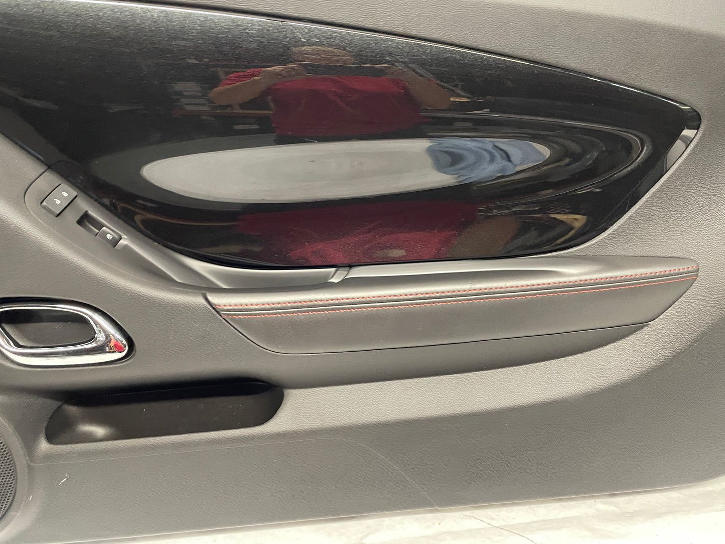 2013 Chevy Camaro ZL1 RH Passenger Carbon Flash Front Interior Door Panel OEM - Day's Parts Yard