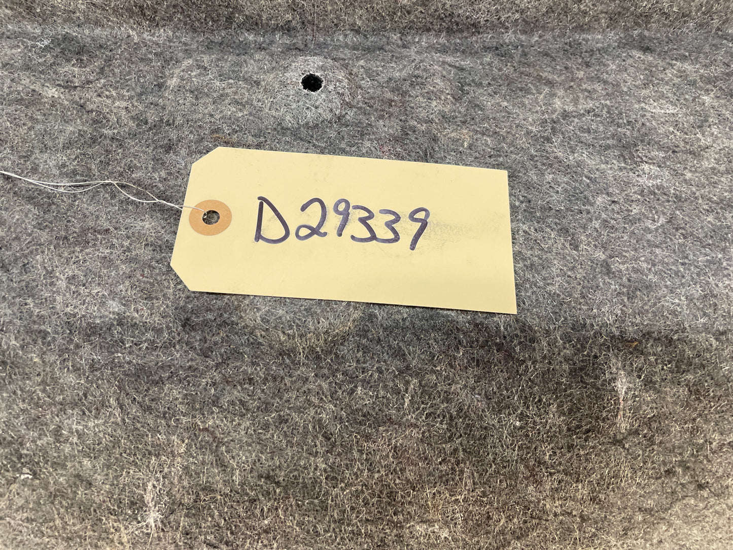 2010 Cadillac CTS-V Sedan Trunk Deck Lid Liner Carpet Felt Panel Trim OEM