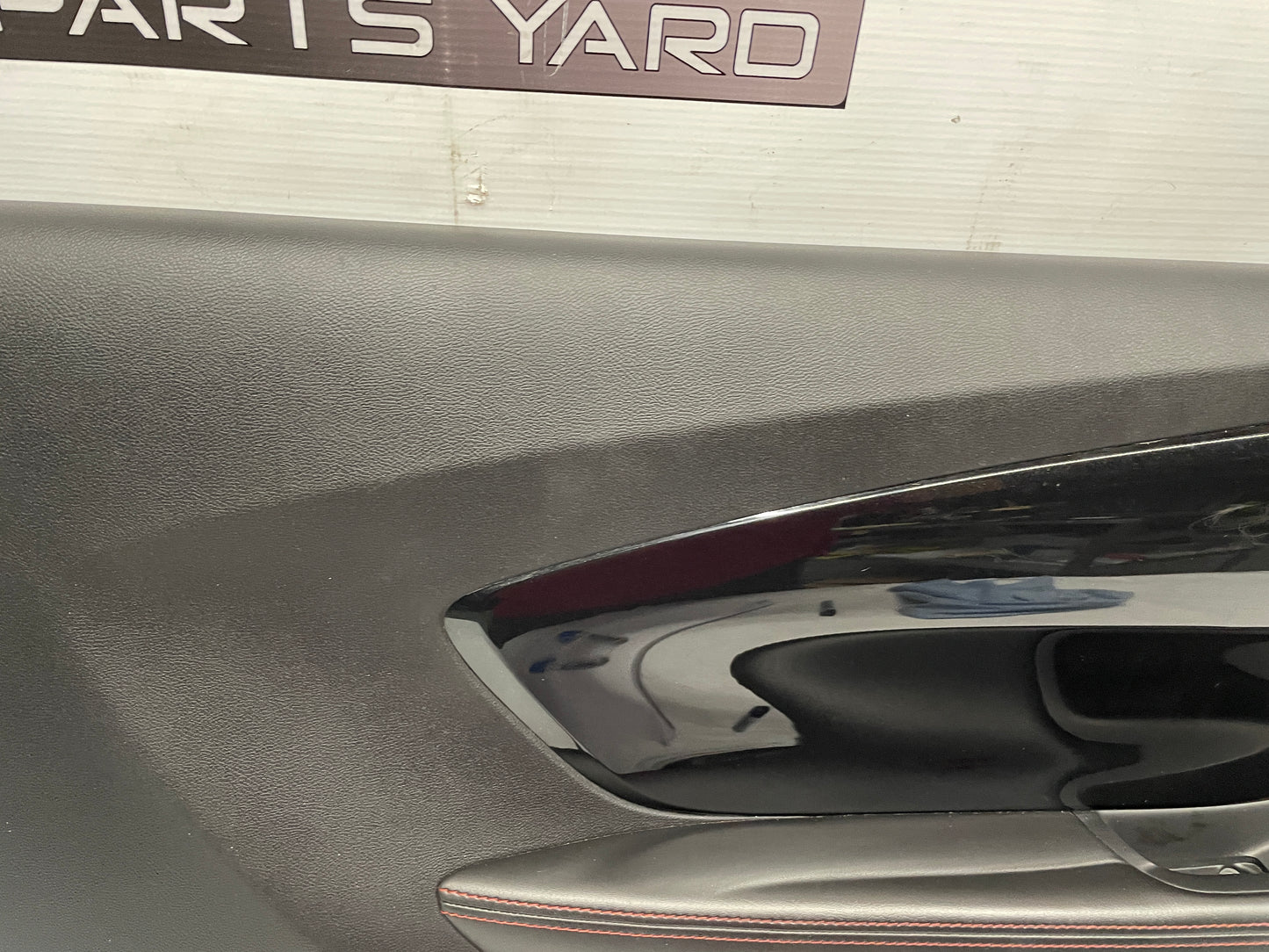 2013 Chevy Camaro ZL1 LH Driver Carbon Flash Front Interior Door Panel OEM - Day's Parts Yard