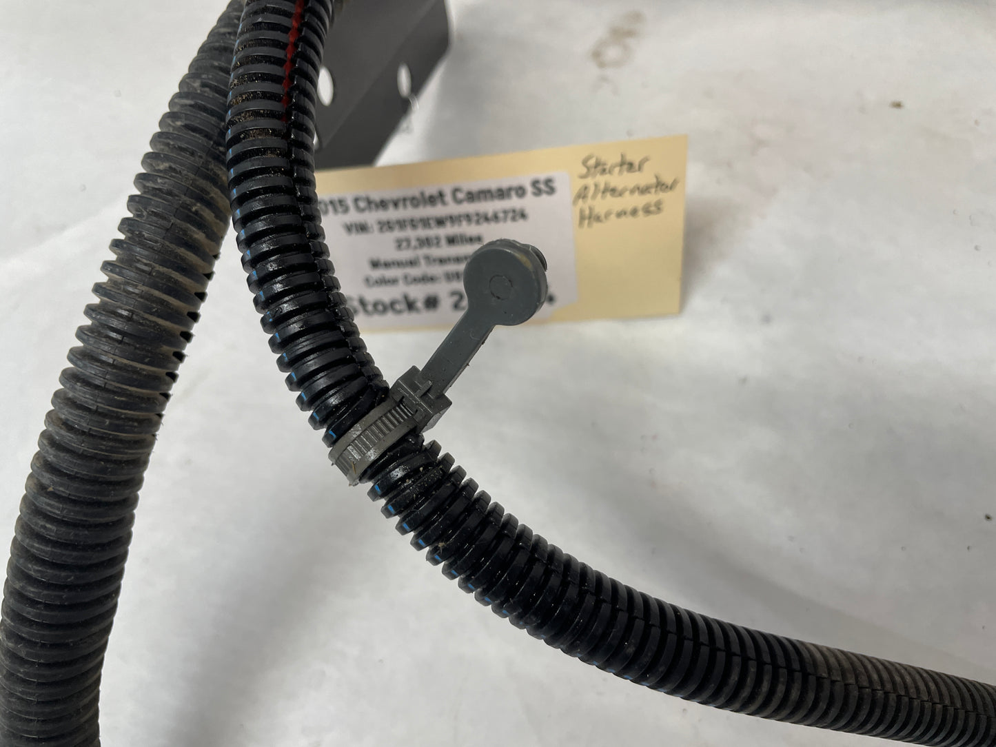 2015 Chevy Camaro SS Positive Negative Battery Wire Wiring Harness OEM