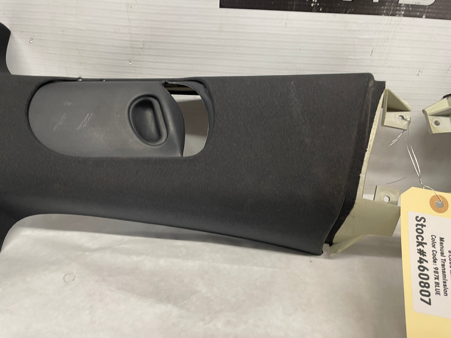2005 Pontiac GTO RH & LH Interior Upper B Pillar Seat Belt Trim OEM - Day's Parts Yard