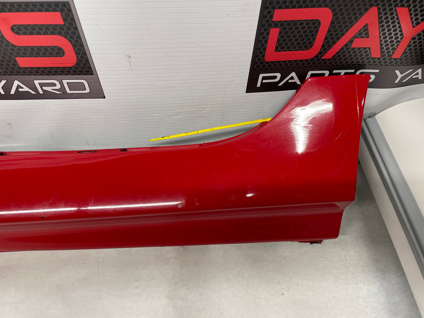 2009 Pontiac G8 LH Driver Rocker Molding Side Skirt Panel Red OEM - Day's Parts Yard