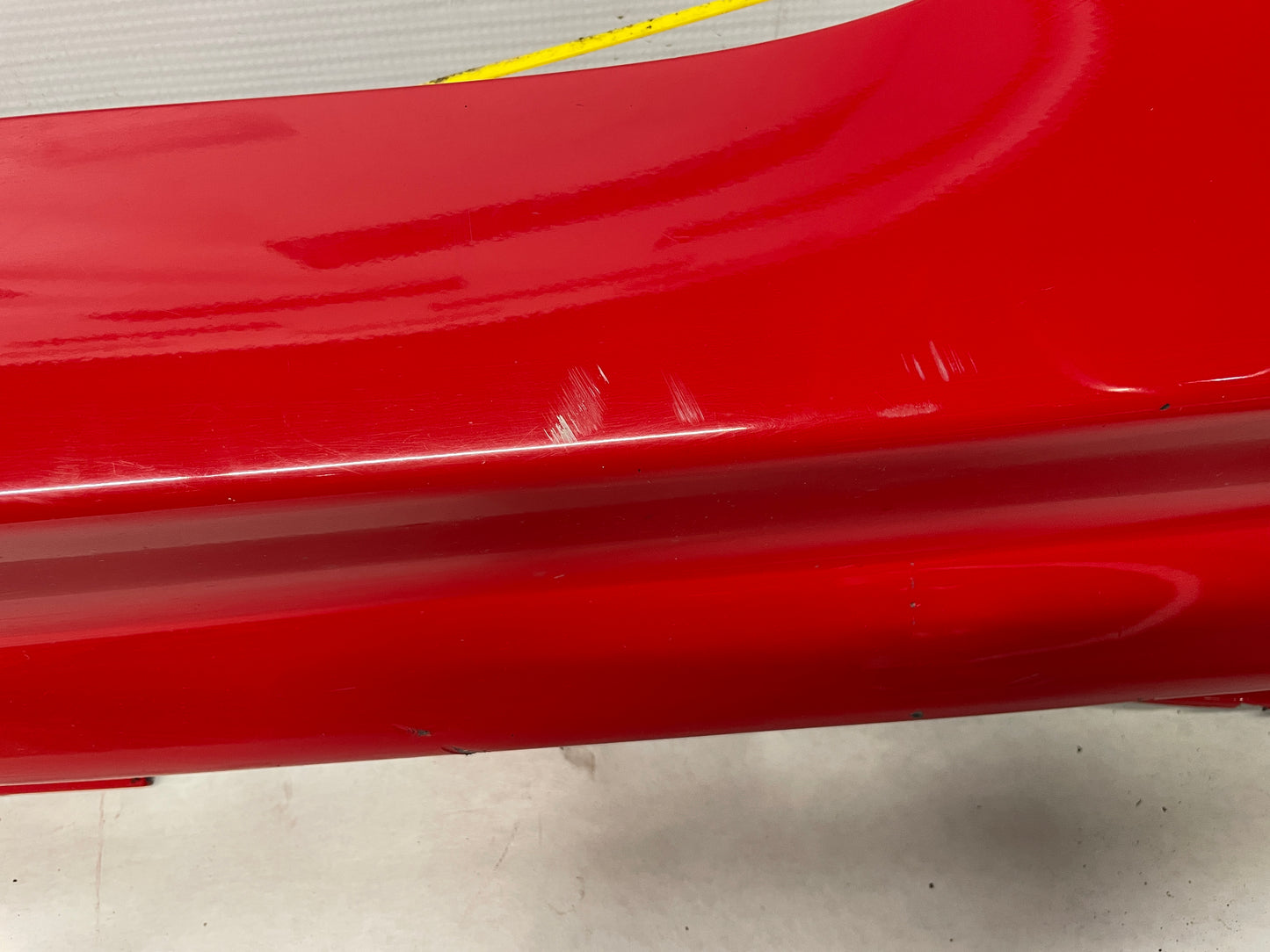 2009 Pontiac G8 LH Driver Rocker Molding Side Skirt Panel Red OEM - Day's Parts Yard