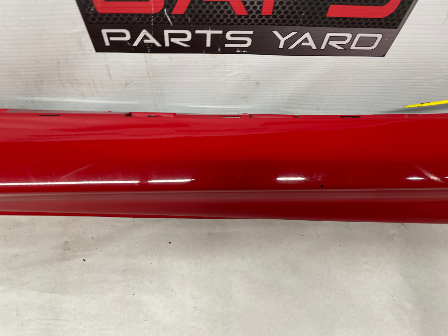 2009 Pontiac G8 LH Driver Rocker Molding Side Skirt Panel Red OEM - Day's Parts Yard