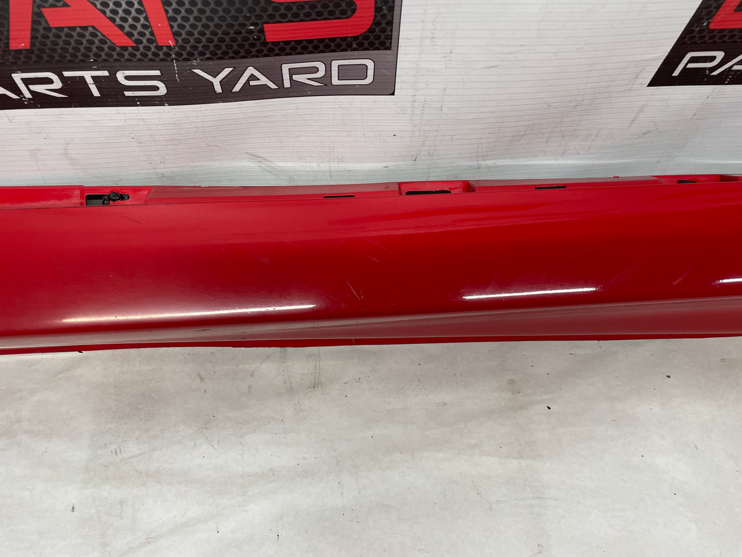 2009 Pontiac G8 LH Driver Rocker Molding Side Skirt Panel Red OEM - Day's Parts Yard
