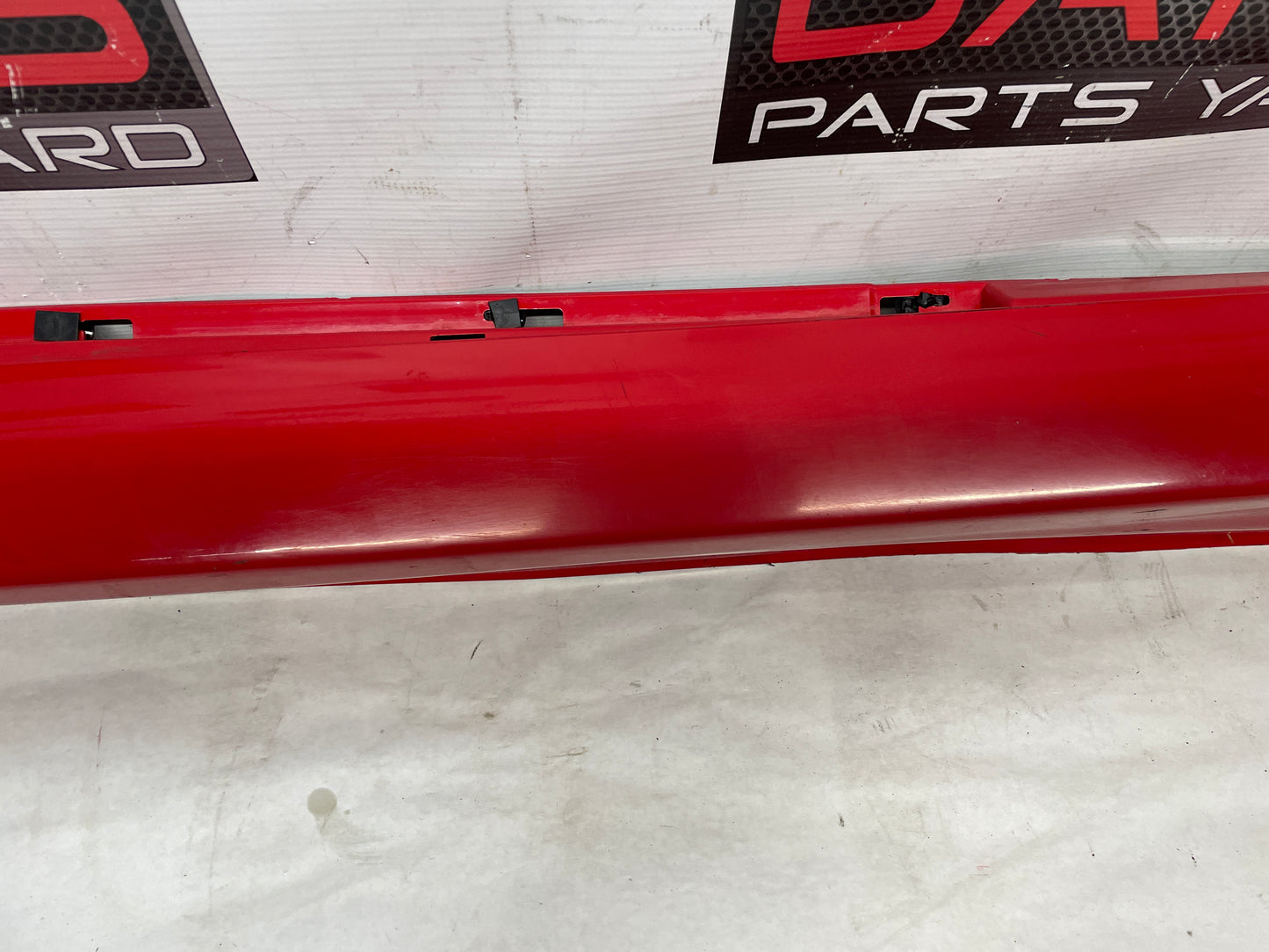 2009 Pontiac G8 LH Driver Rocker Molding Side Skirt Panel Red OEM - Day's Parts Yard