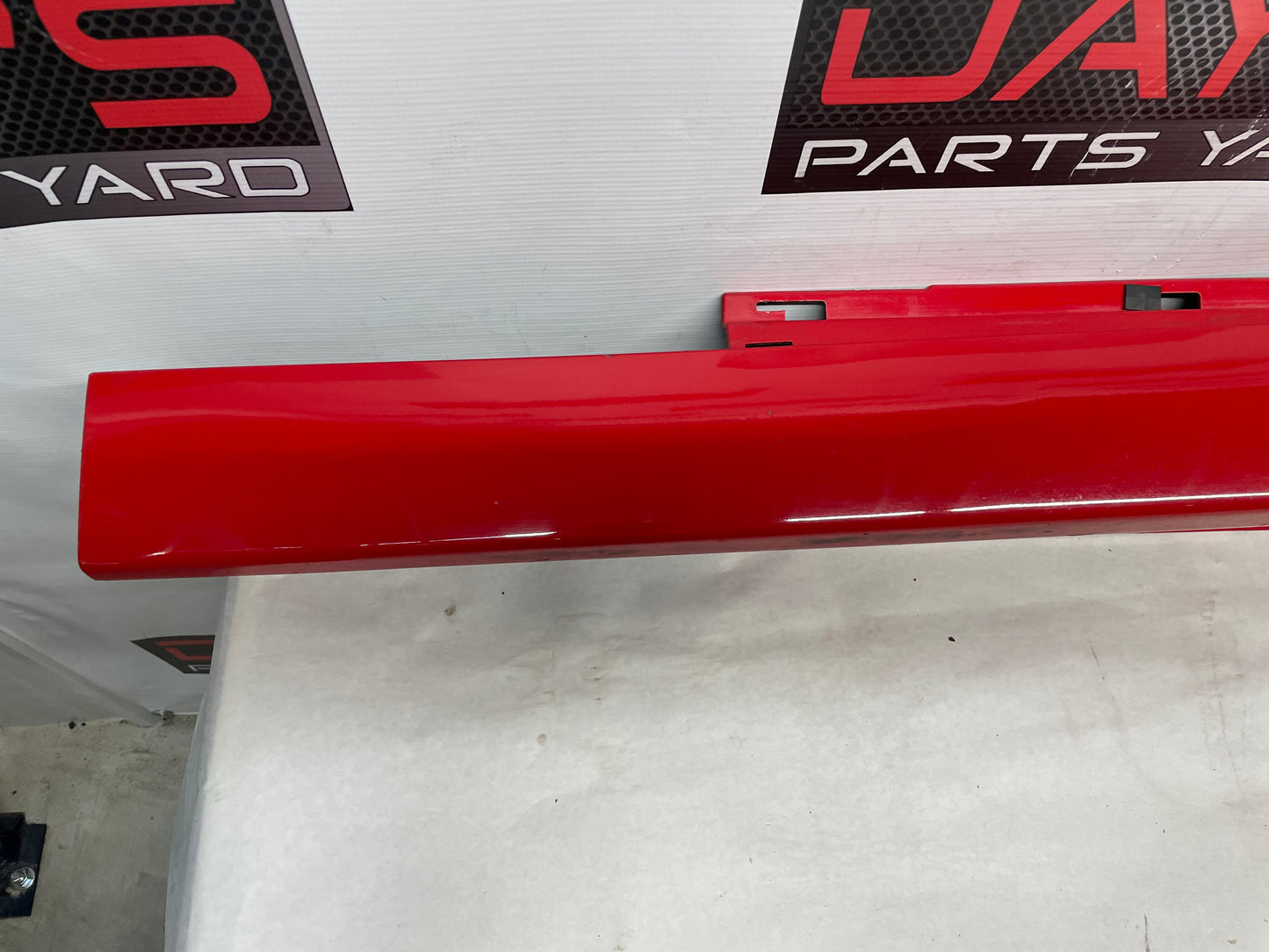 2009 Pontiac G8 LH Driver Rocker Molding Side Skirt Panel Red OEM - Day's Parts Yard