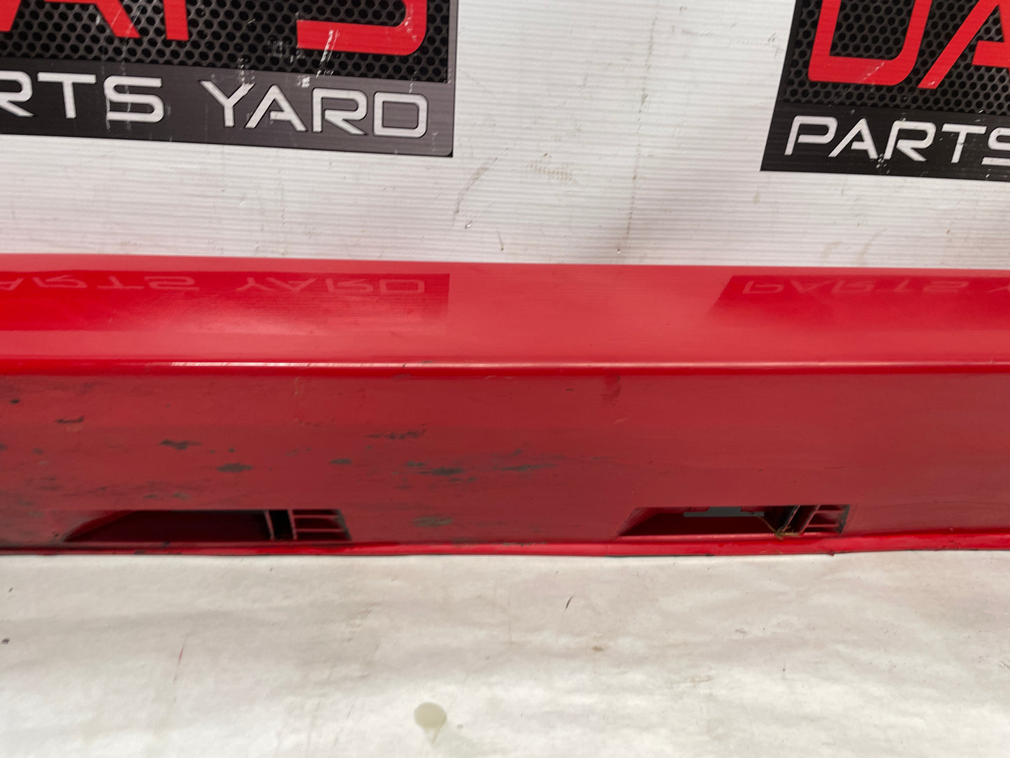 2009 Pontiac G8 LH Driver Rocker Molding Side Skirt Panel Red OEM - Day's Parts Yard