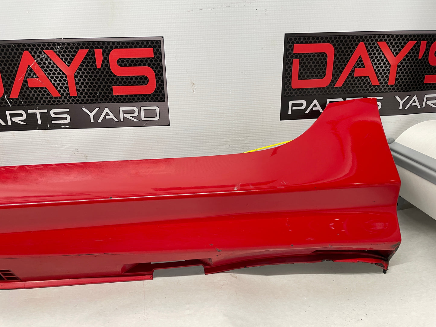 2009 Pontiac G8 LH Driver Rocker Molding Side Skirt Panel Red OEM - Day's Parts Yard