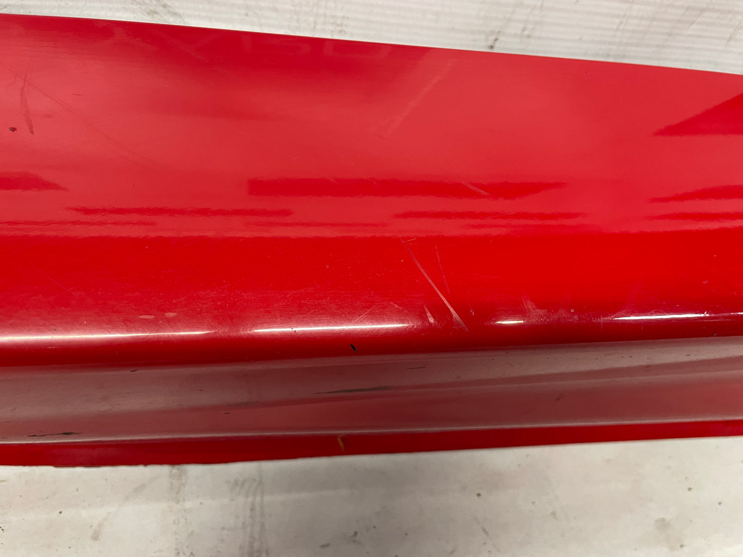 2009 Pontiac G8 LH Driver Rocker Molding Side Skirt Panel Red OEM - Day's Parts Yard