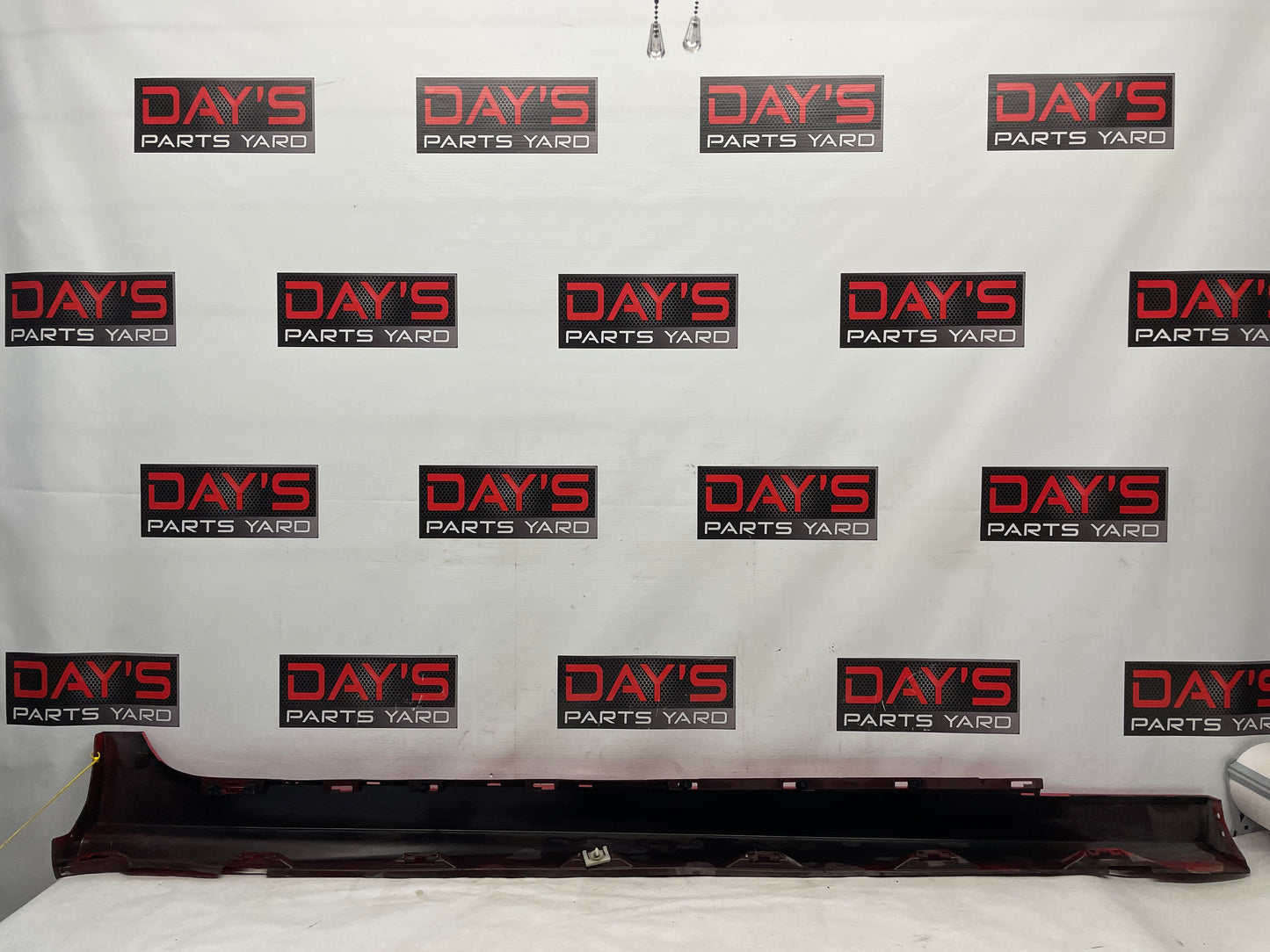 2009 Pontiac G8 LH Driver Rocker Molding Side Skirt Panel Red OEM - Day's Parts Yard
